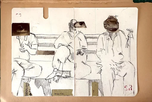 Stuart Robertson’s latest works derive from the art of ophthalmology
