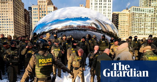 ‘This is fascist America’: Anish Kapoor may sue after border agents pose by his sculpture
