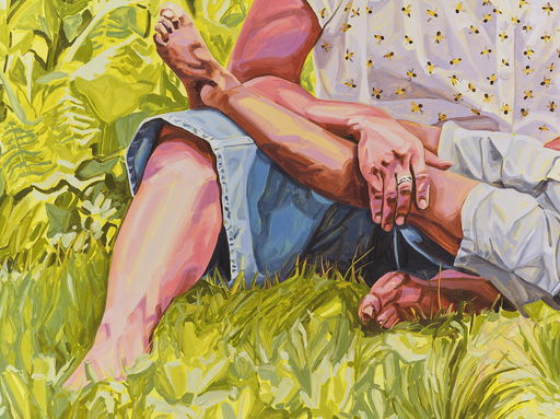 Jordan Casteel: Covering the holes in our walls with sunflowers at Casey Kaplan in New York