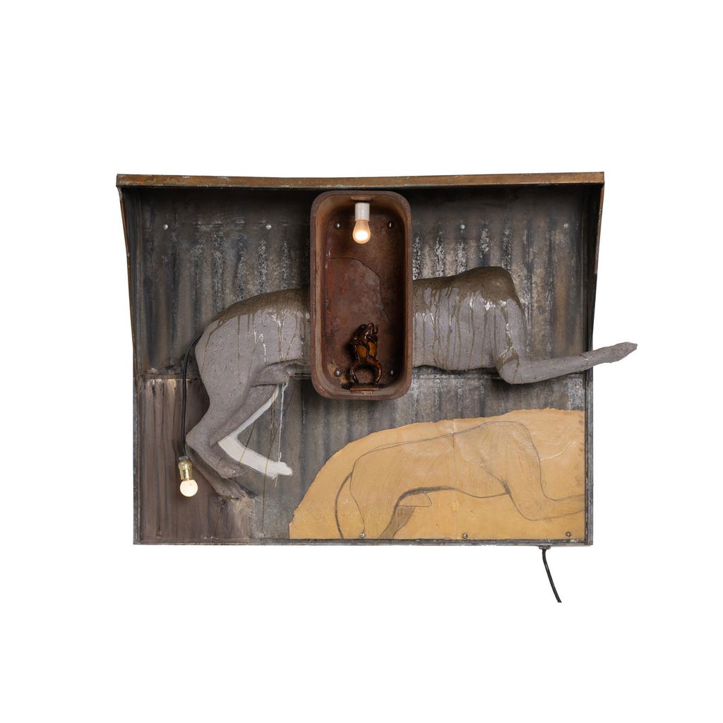 No name dog (1983). Sold for $36,700 in 2021. Image courtesy of Piasa