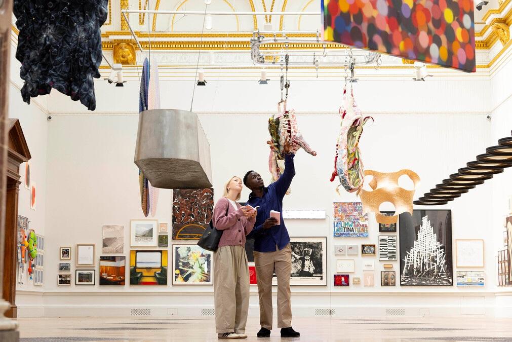 Gallery view of the Summer Exhibition 2026, Royal Academy of Arts. Image courtesy of RA.