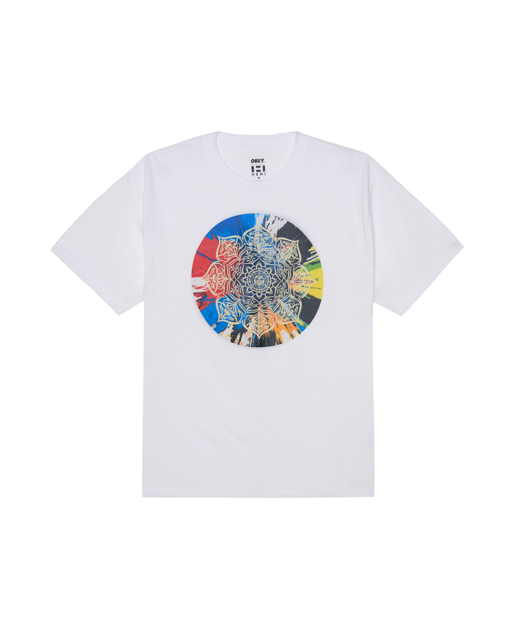 Hirst Mandala Classic T-Shirt - White image #1 main image
