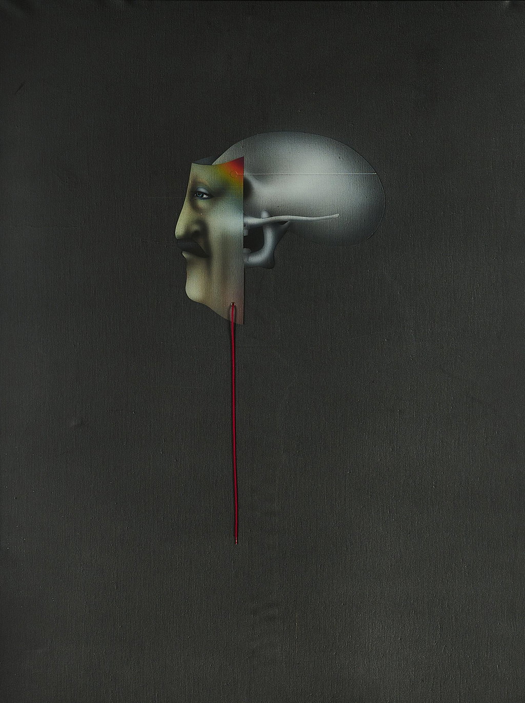 Maskenportrait by Paul Wunderlich sold for $10,600. Image courtesy of Van Ham Kunstauktionen