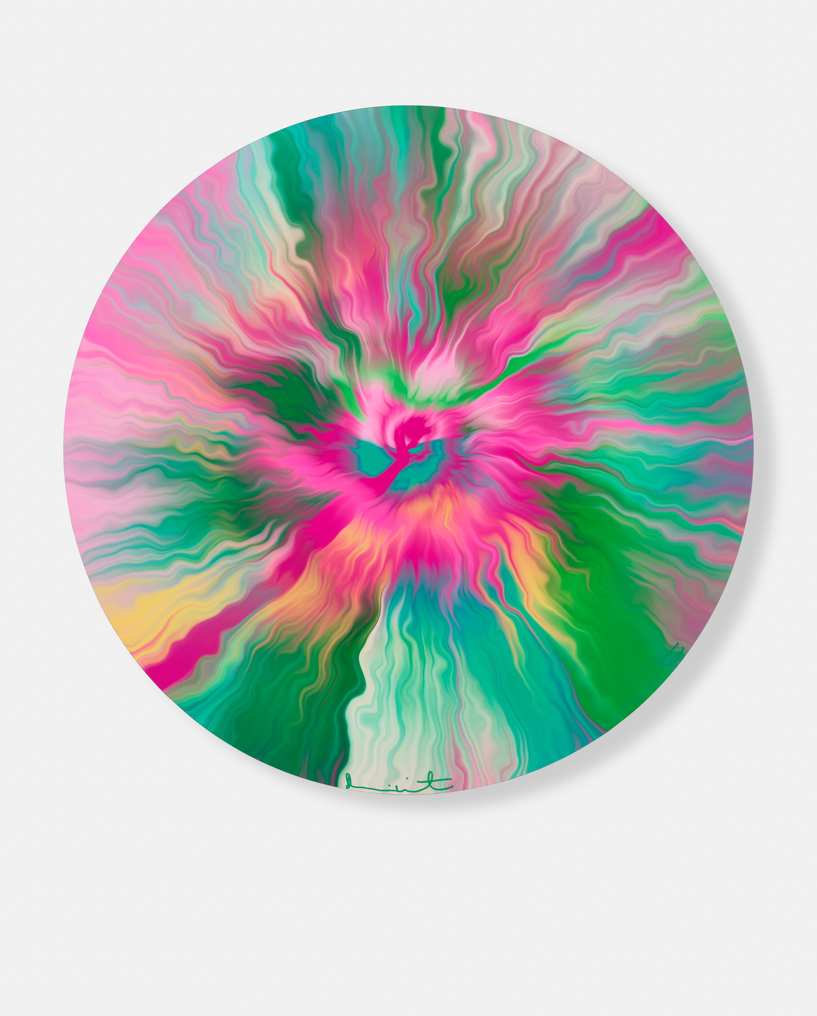 Beautiful, Pure But Unqualified, How Different It Is, Truly Dolce Bursting River Painting image #1 main image