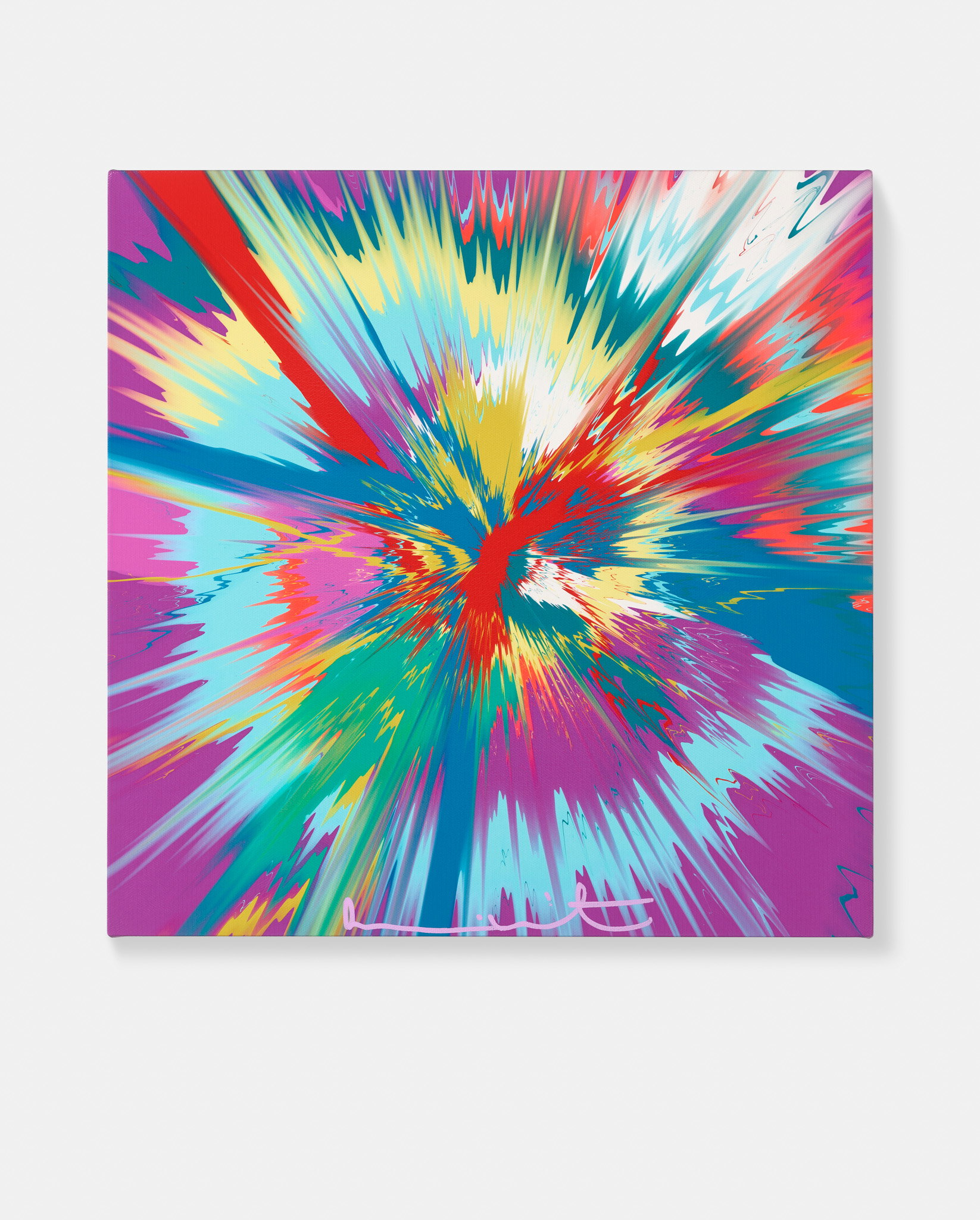 Beautiful, Strong But Fiercest, Most Exhilarating, Slightly Tremulous, Sudden And Glorious Vapor Painting image #1 main image