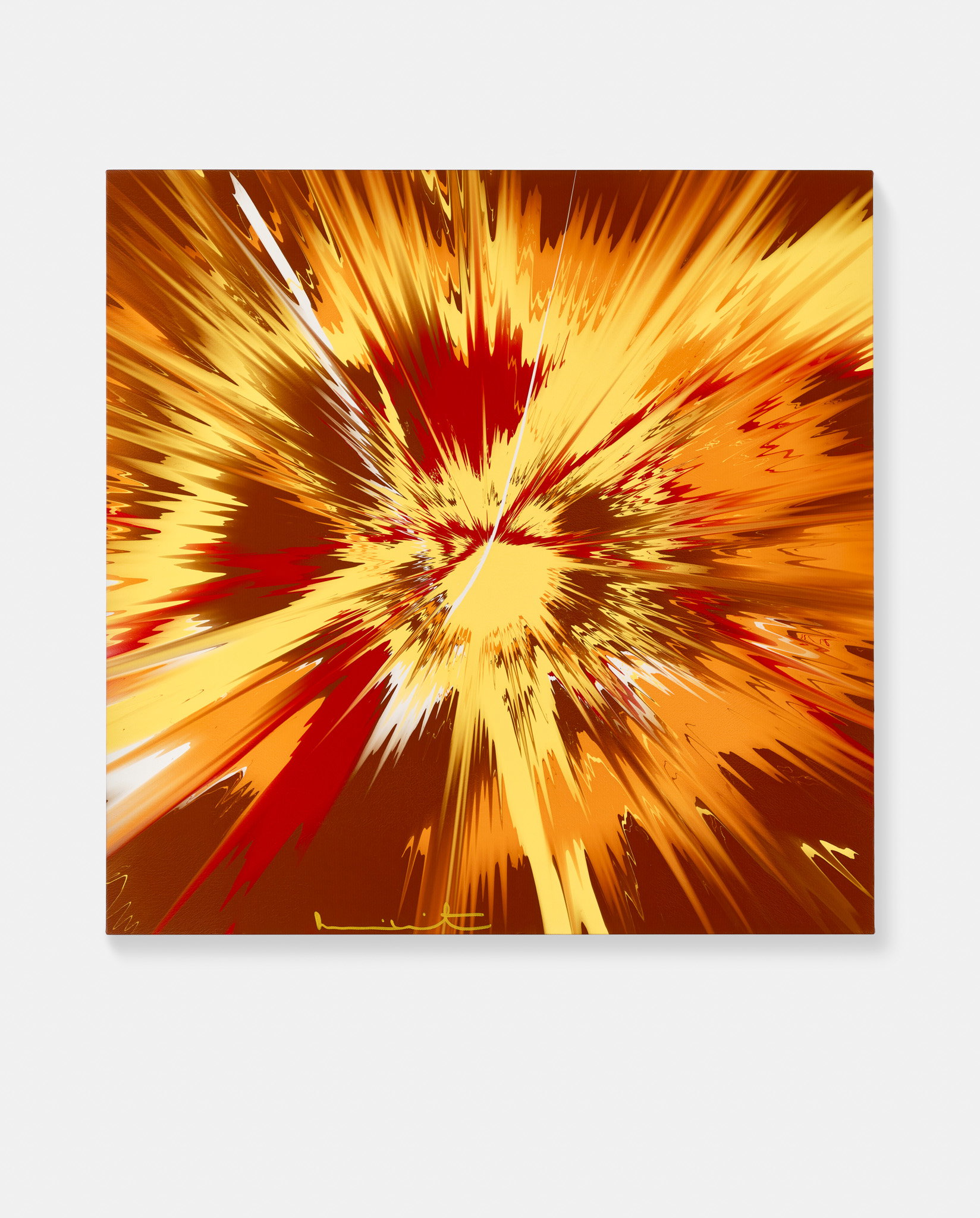 Beautiful, Long But Dauntless, Very Dignified, Pure And Genial Vapor Painting image #1 main image