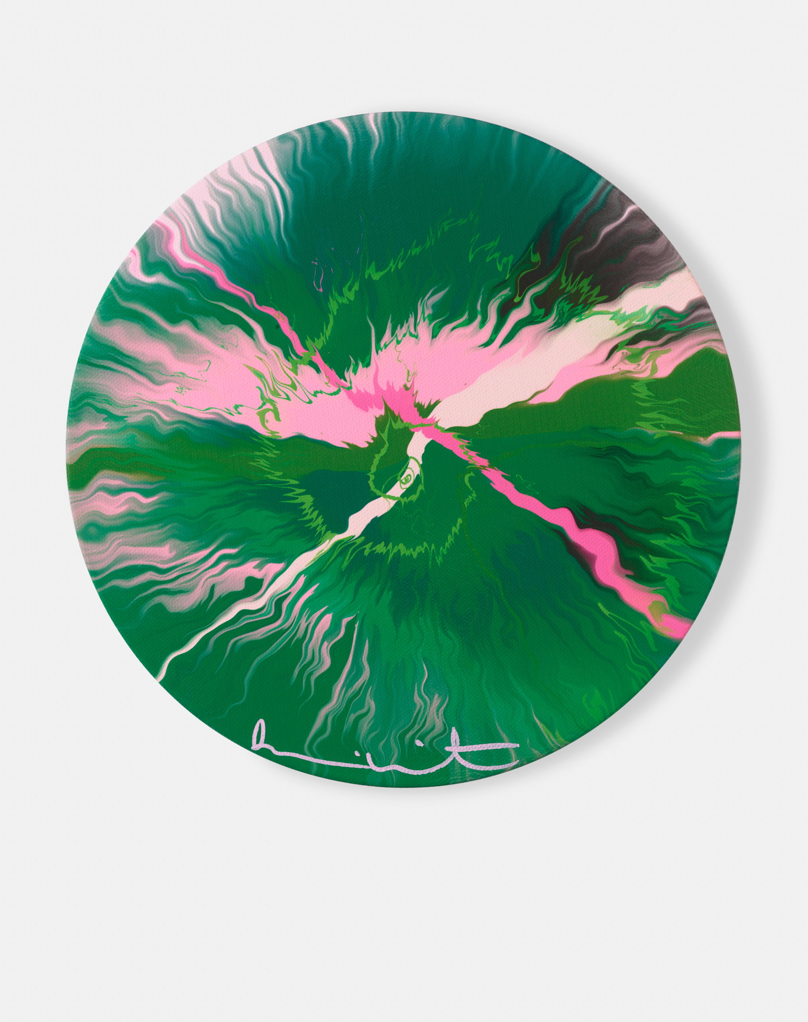 Beautiful, Perfectly Ideal, Uncalculating, Over-Polite Bursting River Painting image #1 main image