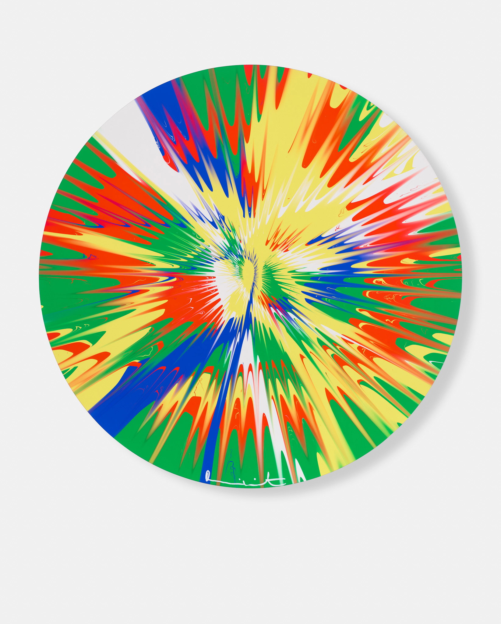 Beautiful, Perfectly Capable, Seemingly Solid, Extremely Unprovoked Explosion Painting image #1 main image