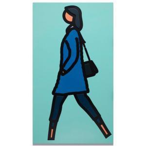 Julian Opie Work Heads to Auction