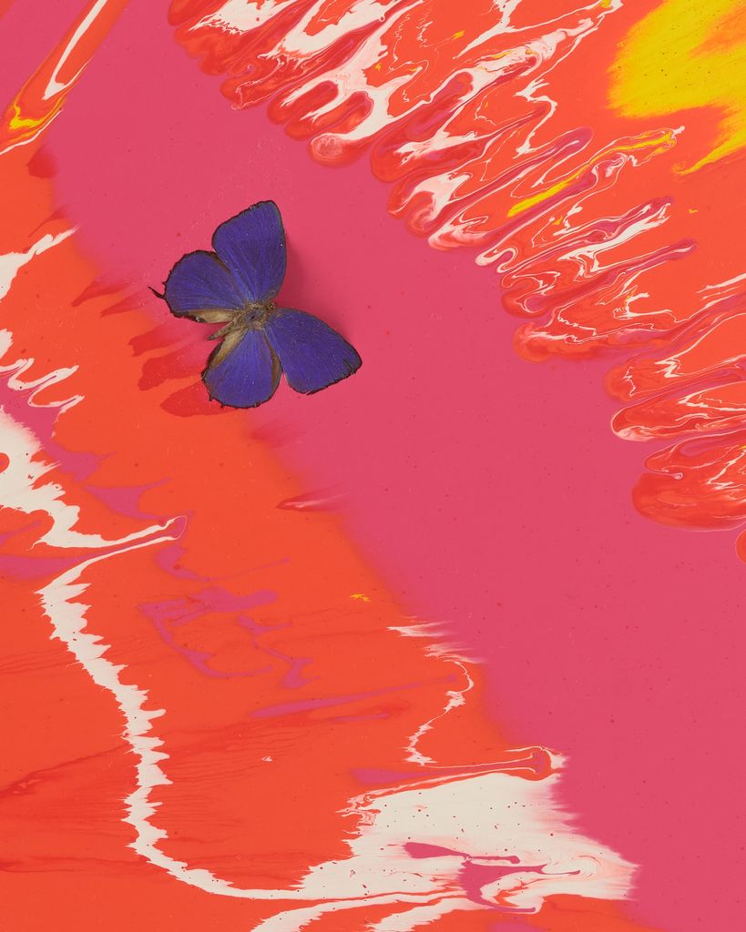Beautiful I Love Your Aura Painting (with Butterflies) 3