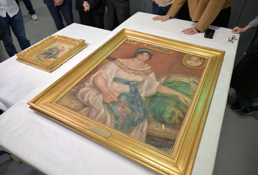Stolen Renoirs Were Hidden Behind False Wall