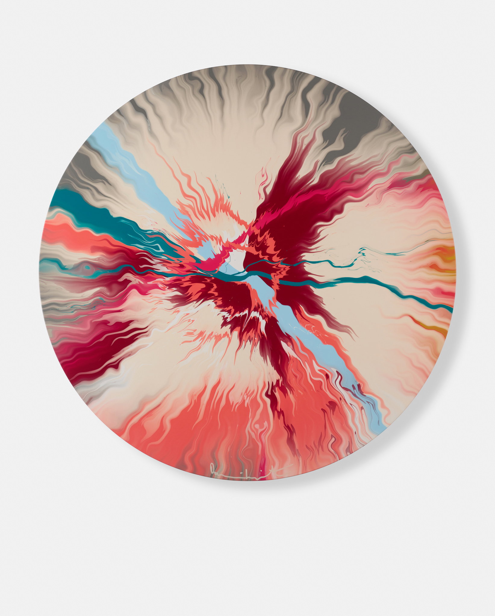 Beautiful, Less Ostentatiously Elegant Bursting River Painting image #1 main image