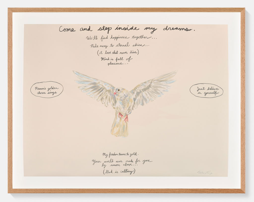 Come and step inside my dreams.