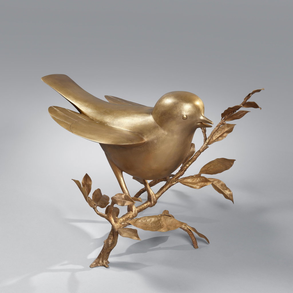 "Grand Oiseau de Peter Branché" by François-Xavier Lalanne sold for $3.41m. Image courtesy of Sotheby's