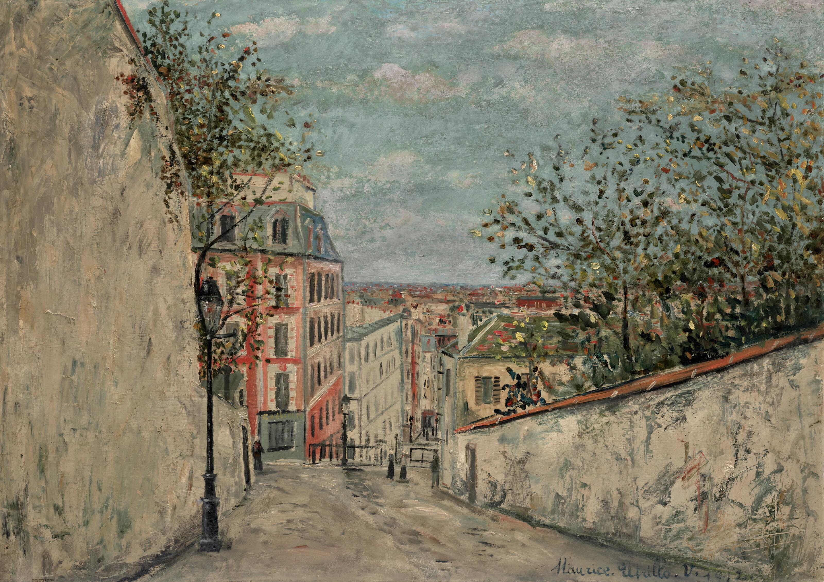 Maurice Utrillo Work Sells for $139,700 But Delivers a 34