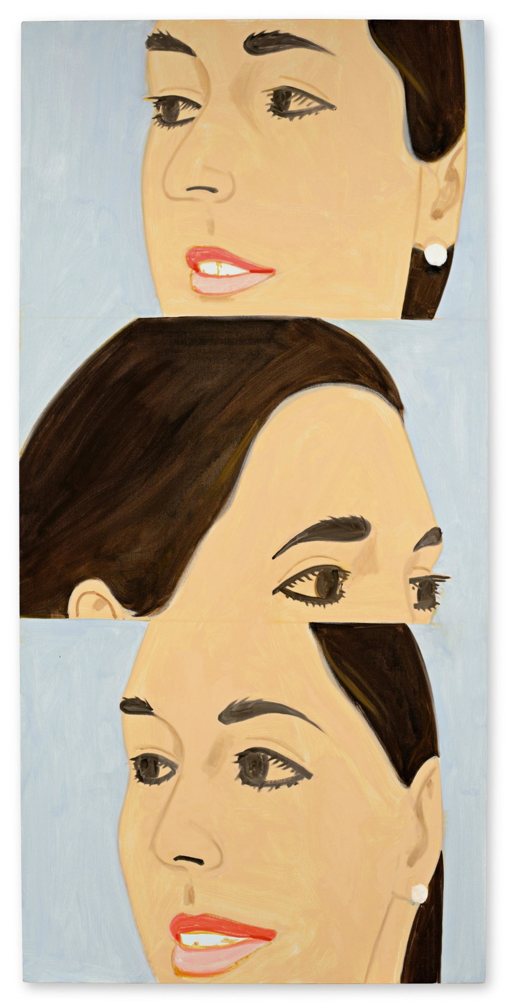 Halsey 9 by Alex Katz estimated at $400,000 (low) to $600,000 (high). Image courtesy of Sotheby's