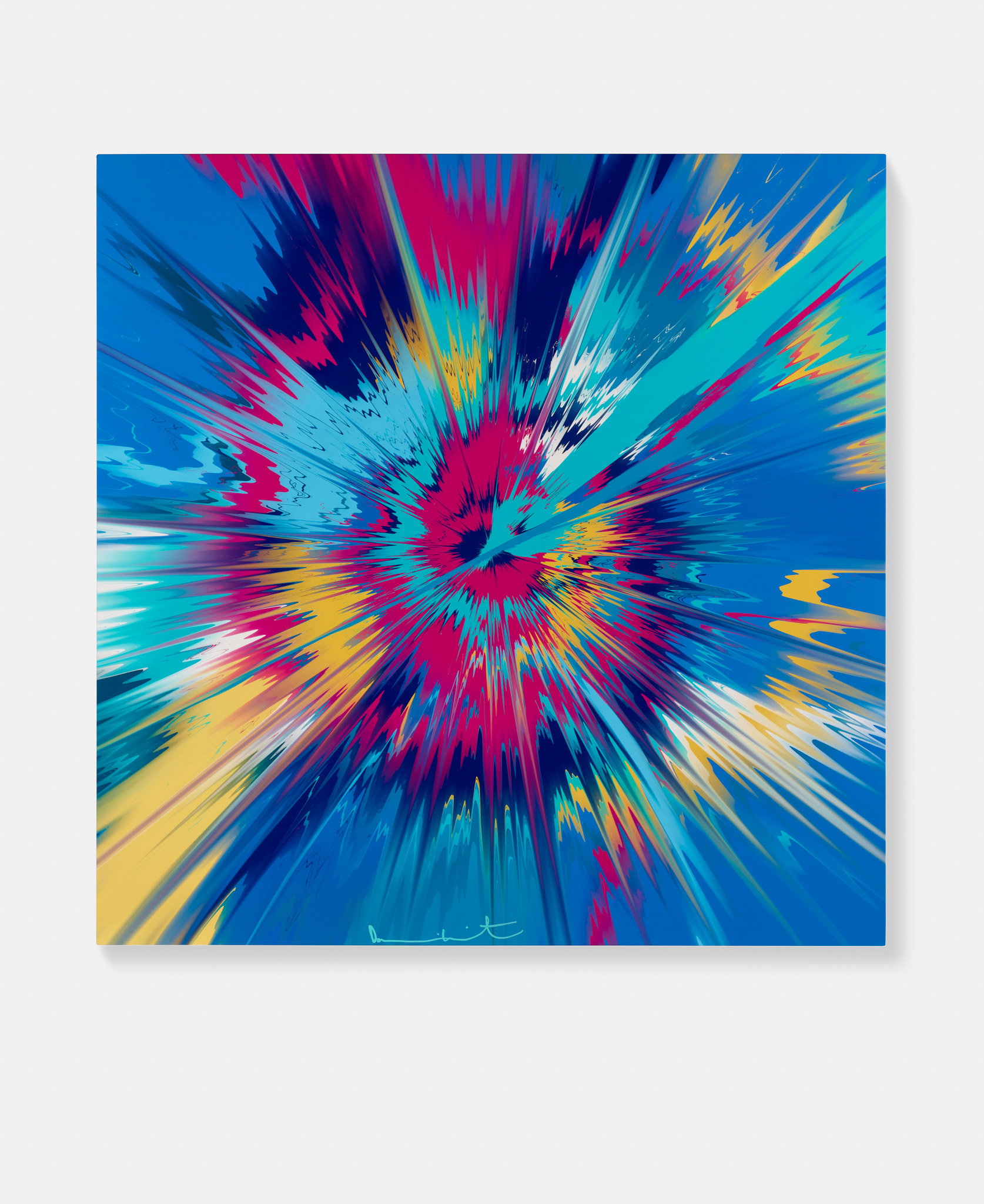 Beautiful, Exceptionally Great, Almost Filial, Peculiarly Foreign, Marvellously Free, Milder And Finer Vapor Painting image #1 main image