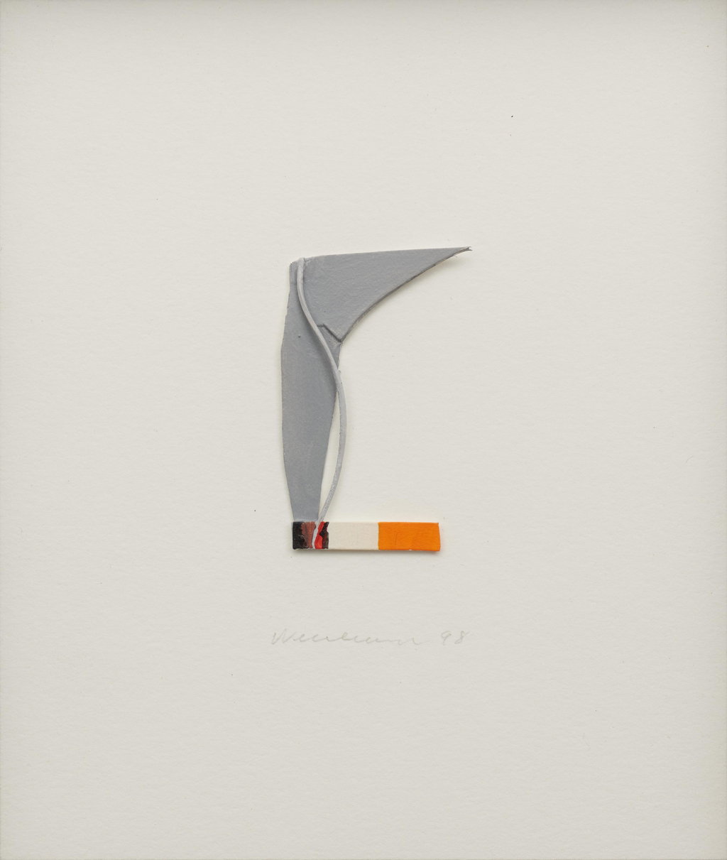 Smoking Cigarette by Tom Wesselmann sold for $21,500. Image courtesy of Van Ham Kunstauktionen