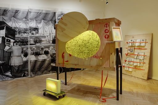 Photo reportage from the exhibition 'Ghosts of Impossible Present' at the Pauls Stradiņš Medicine History Museum