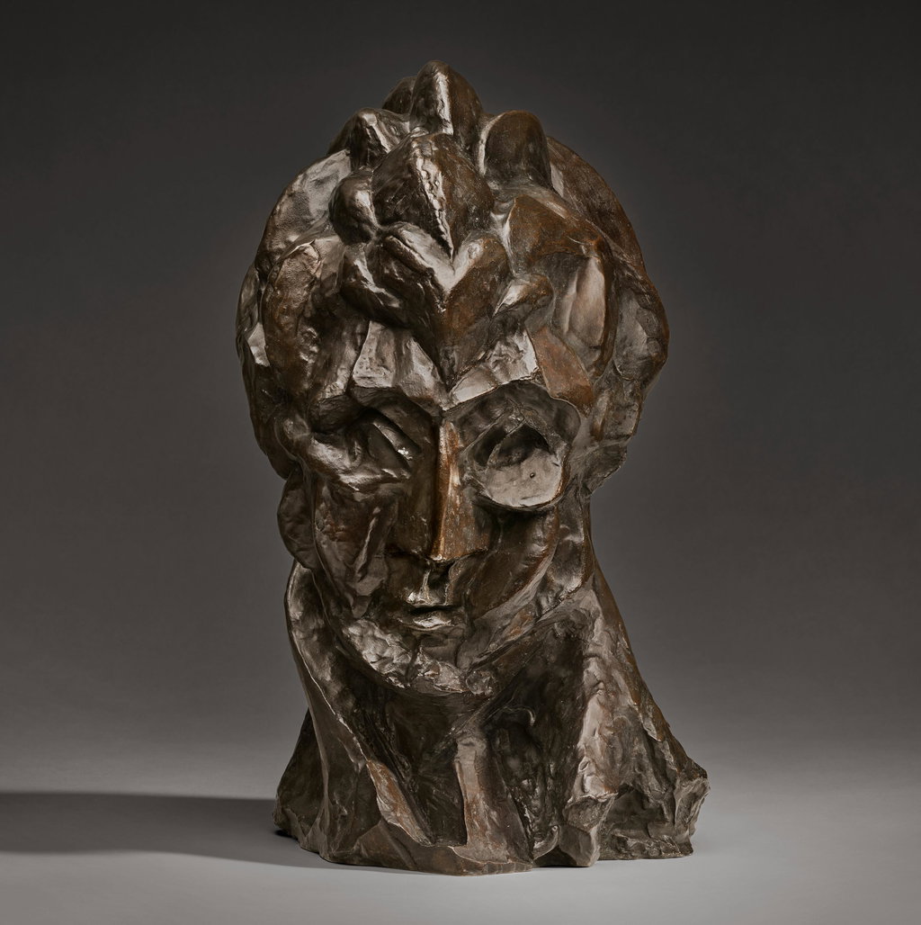Tête de femme (Fernande) by Pablo Picasso estimated at $40m (low) to $60m (high). Image courtesy of Christie's