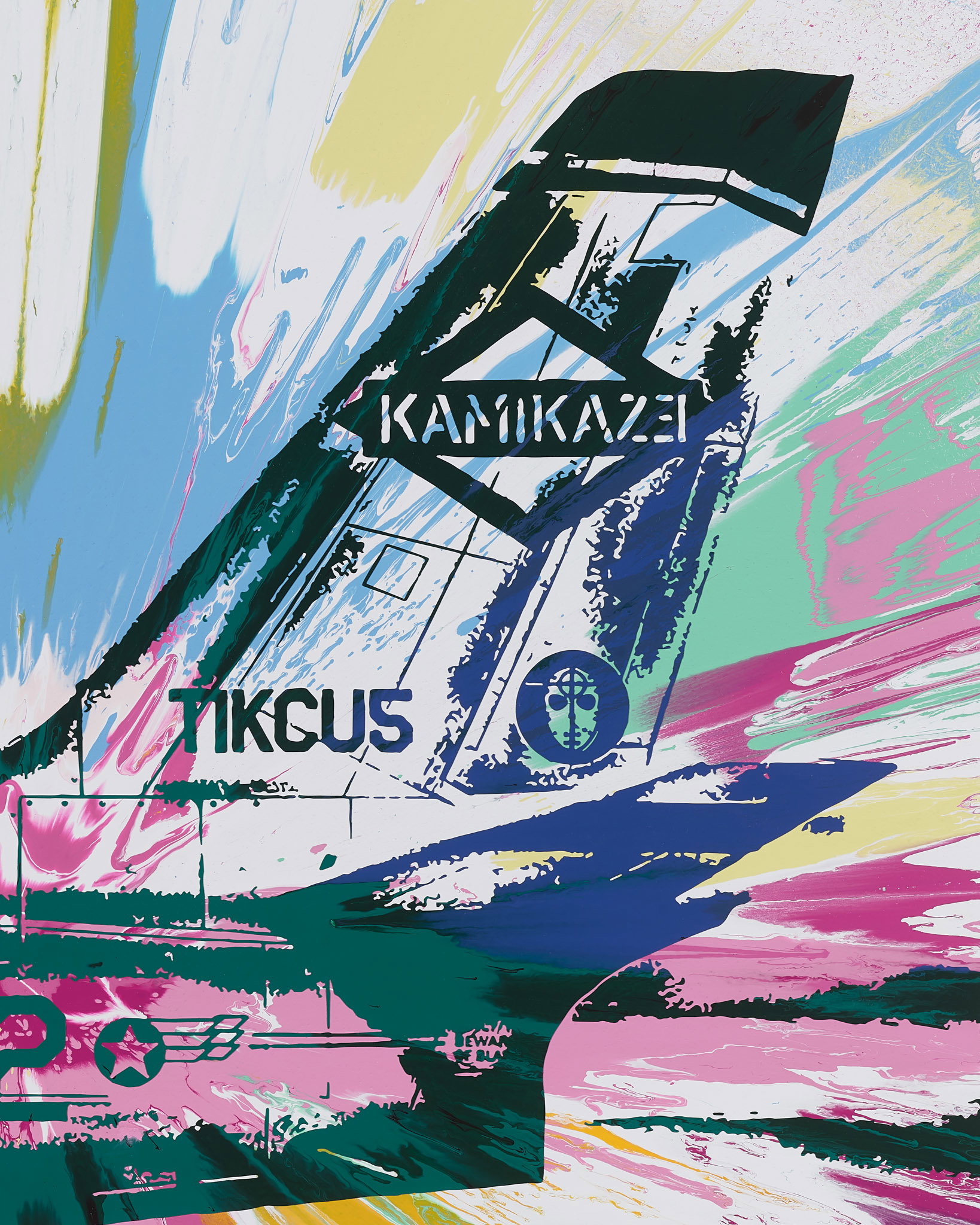 Beautiful, Eminem, Kamikaze Painting 2