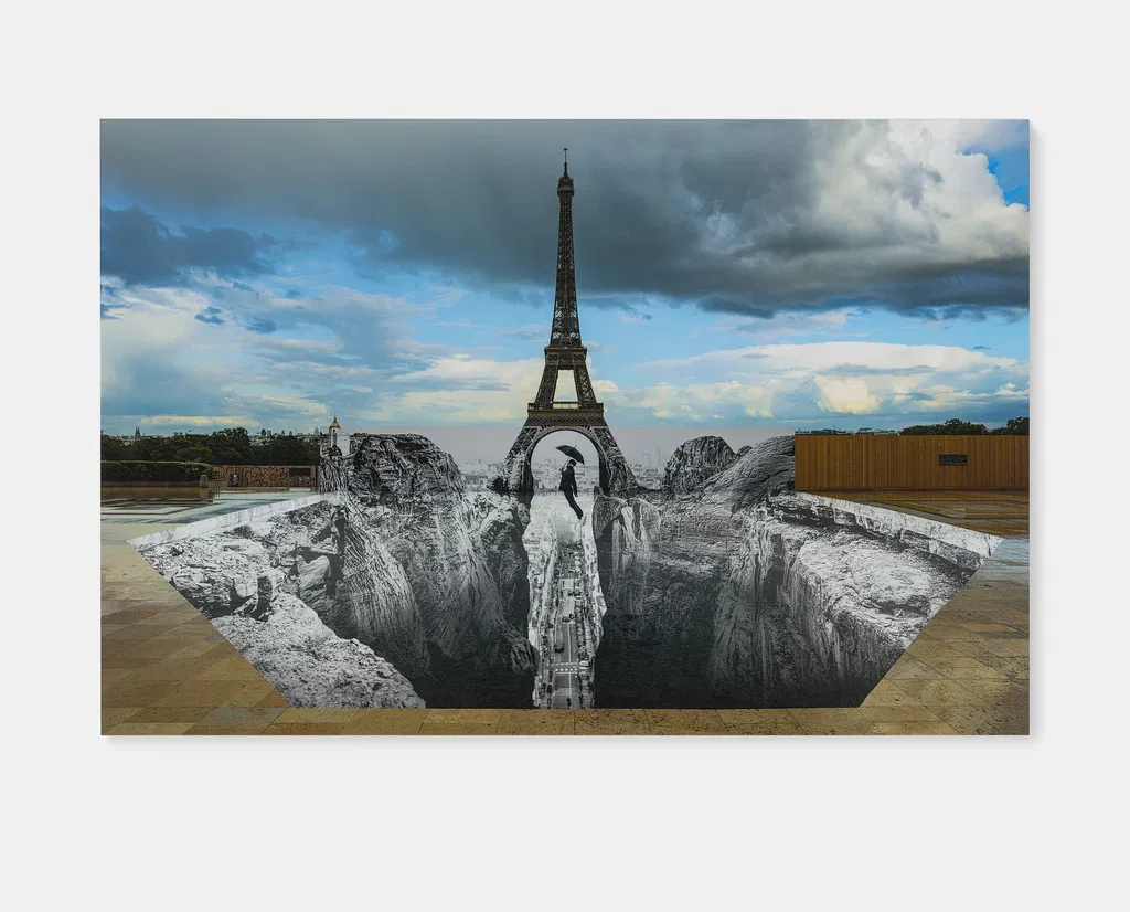 Trompe l'oeil, Les Falaises du Trocadéro, 18 mai 2021, 19h58, Paris, France, 2021 image #2