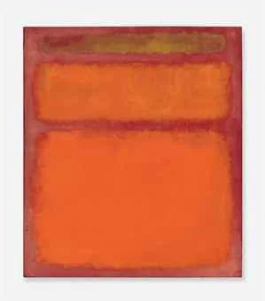 Orange Red Yellow (1961). Sold for $86.88m in 2012. Image courtesy of Christie's