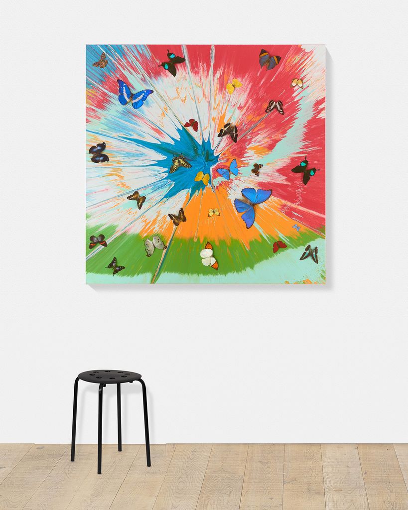Beautiful It Came From Outer Space Painting (with Butterflies) scale image