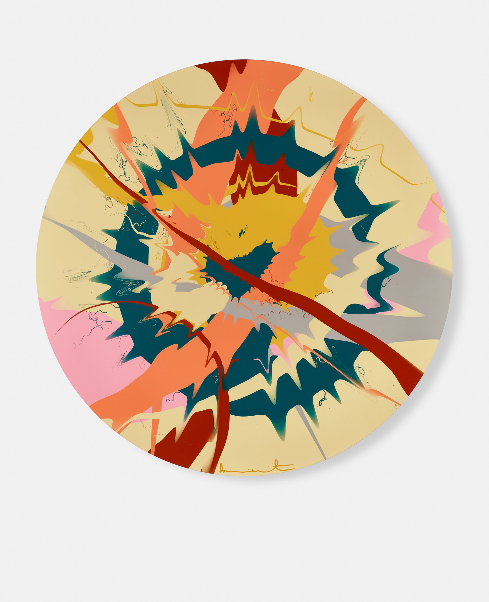 Beautiful, Whose Earnest, Unrenewed Corkscrew Painting image #1 main image