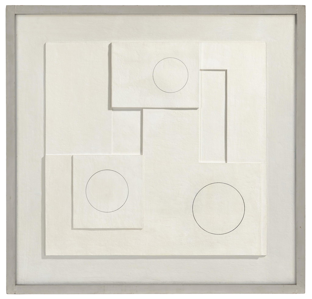 1938 (white relief). Image courtesy of Christie's