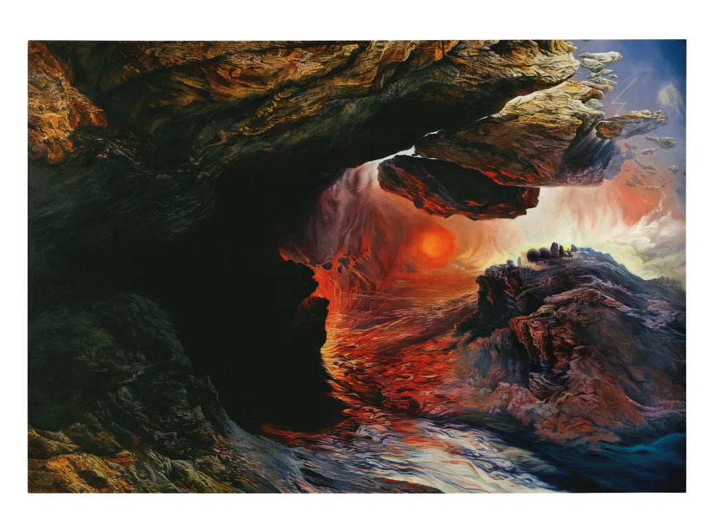 The Tragic Conversion Of Salvador Dalí (After John Martin). Image courtesy of Sotheby's