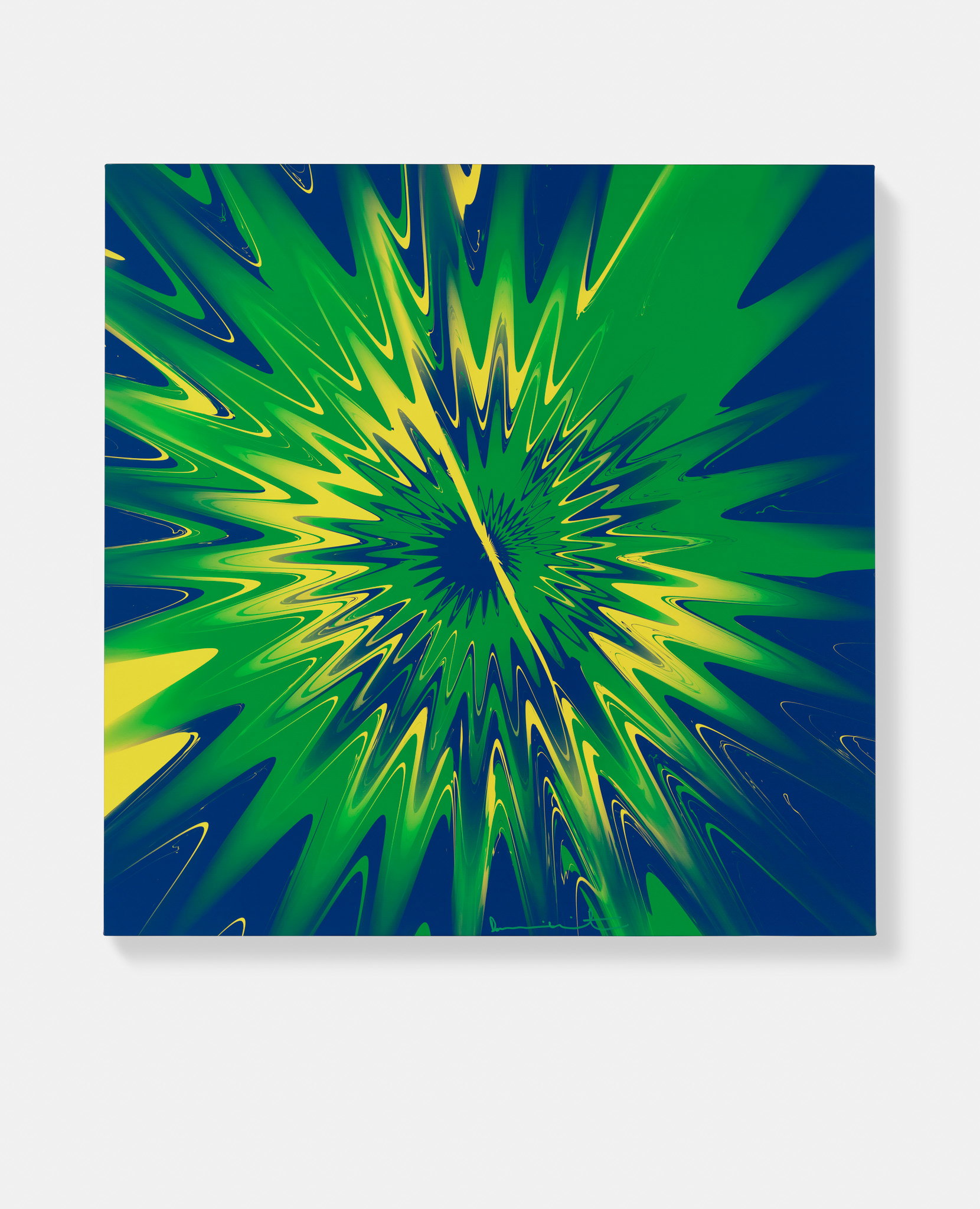 Beautiful, Deeply Affectionate, Extremely Impetuous, Jaunty And Sentimental Implosion Painting image #1 main image
