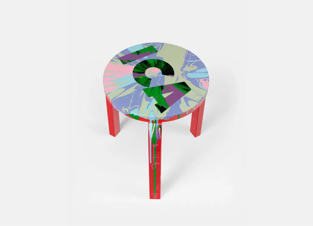 Damien Hirst - ICA Spin Stools