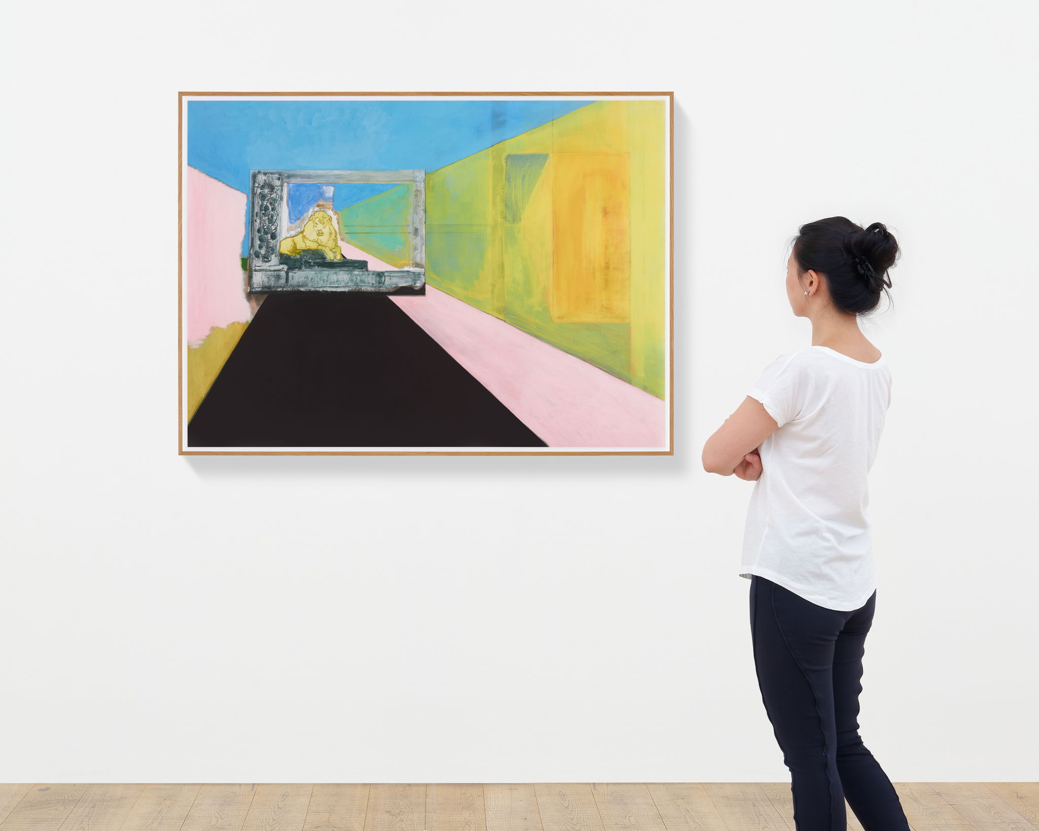 Lion in the Road (Small) scale image