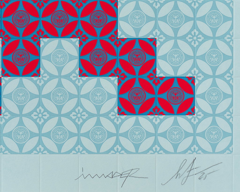 Positive Space/Negative Space (Red/Blue) image #4