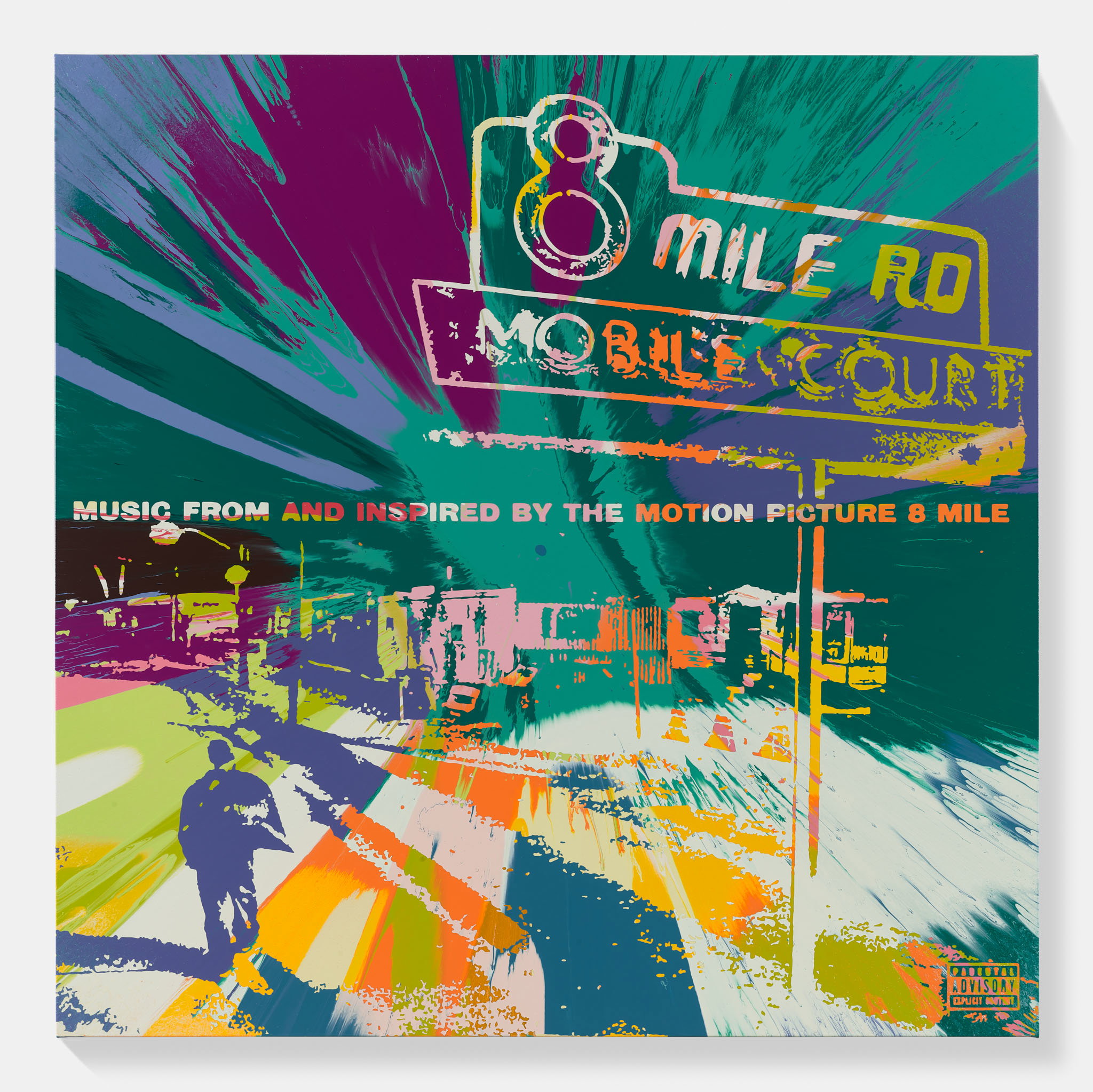 Beautiful, Eminem, 8 Mile Painting 1 main image