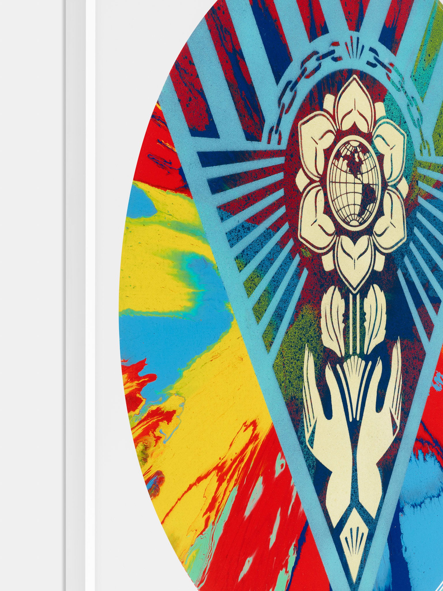 Beautiful Rotating Earth Justice Spin Painting image #4