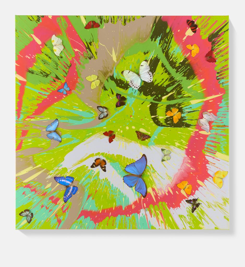 Beautiful Basically Biological Painting (with Butterflies) 1 main image