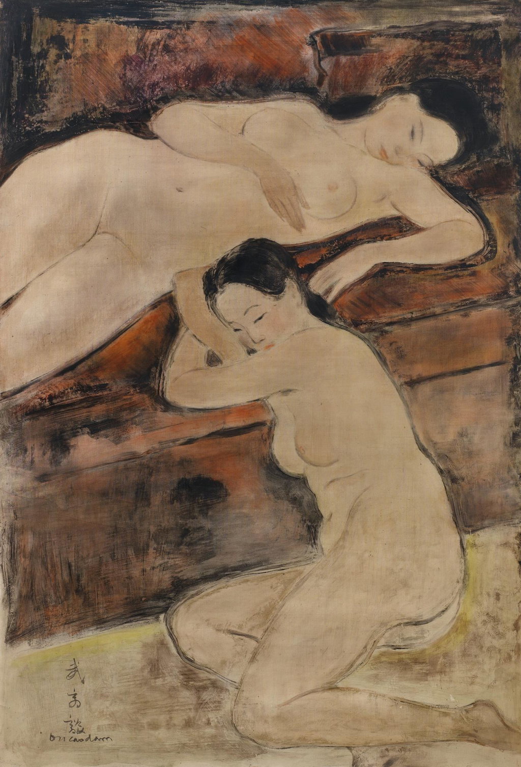 Le Repos Après Le Bain (Rest After The Bath) (1938). Sold for $626,900 in 2018. Image courtesy of Sotheby's