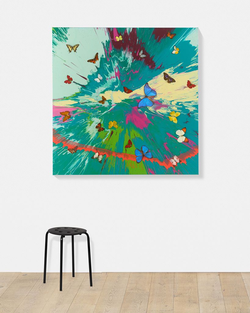 Beautiful Beyond Understanding Painting (with Butterflies) scale image