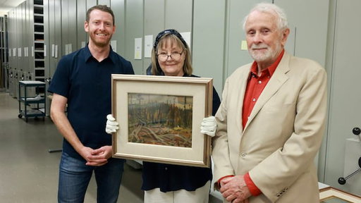 Family connection to A.Y. Jackson brings man to N.W.T. in search of lesser-known paintings