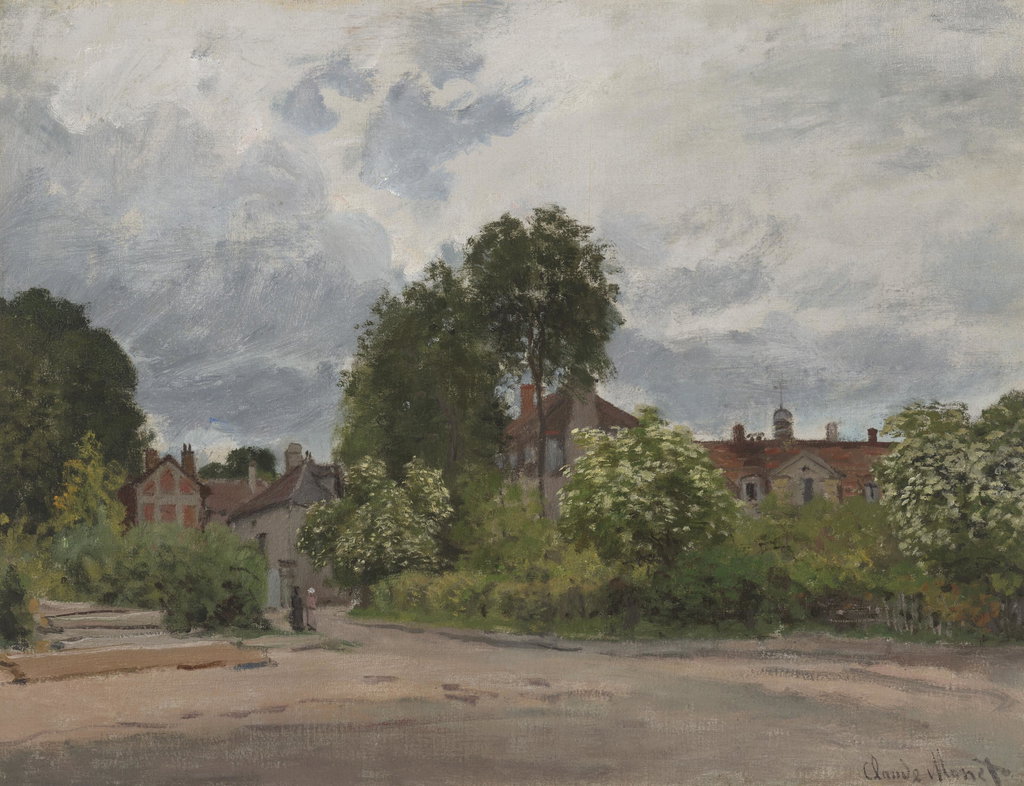 Argenteuil l'Hospice by Claude Monet estimated at $2.5m (low) to $3.5m (high). Image courtesy of Christie's