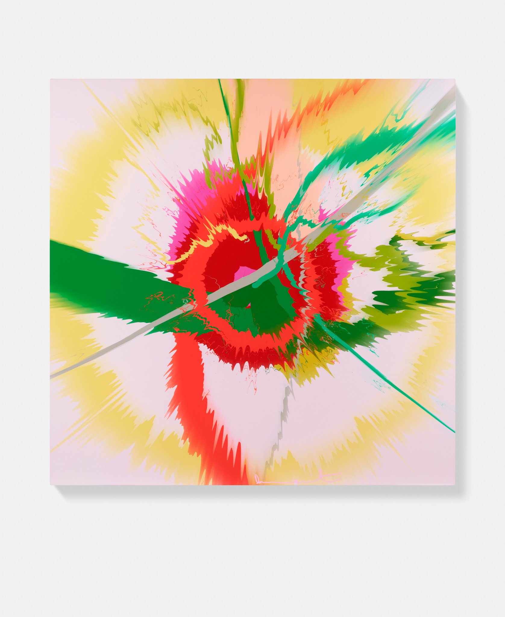 Beautiful, Thoroughly Friendly, Singularly Welcome And Happy, Less Opportune Monsoon Painting image #1 main image