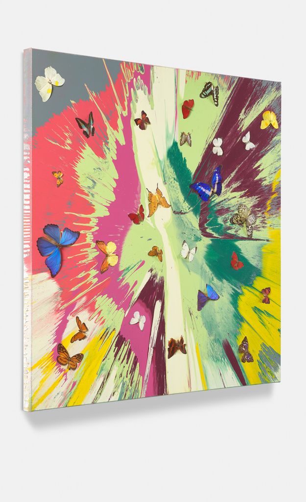 Beautiful Without Conditions or Limitations Painting (with Butterflies) 2