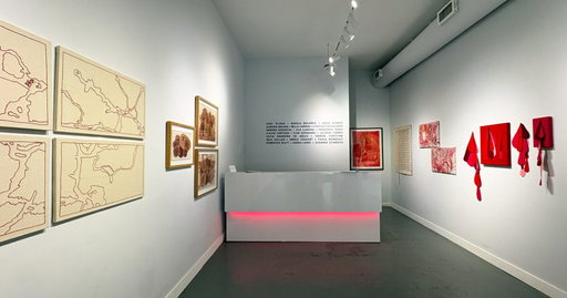 ‘Under the Red Tent’ weaves memory, labor, and community at The CAMP Gallery