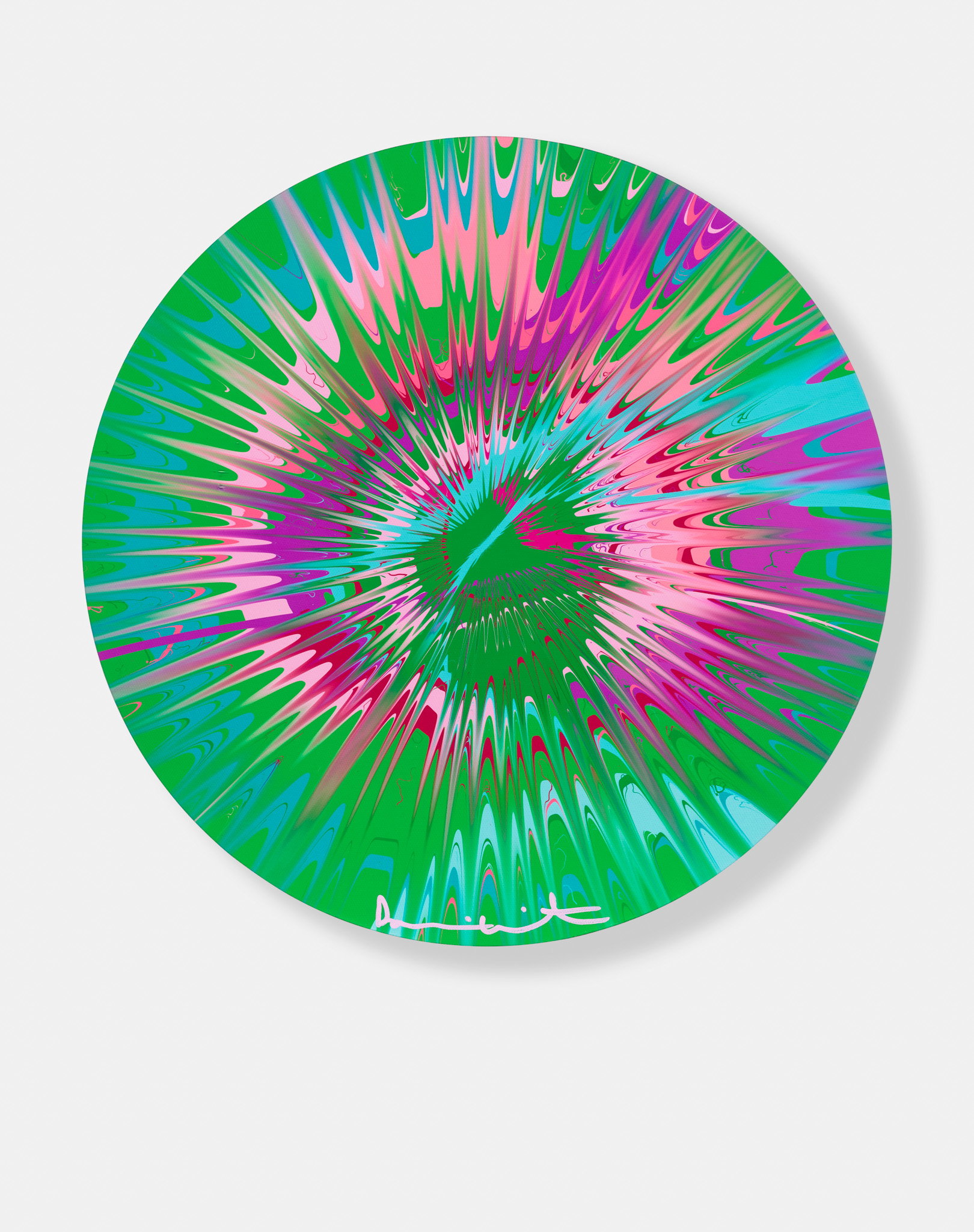 Beautiful, Once Haughty, Kind And Ingenuous Explosion Painting image #1 main image