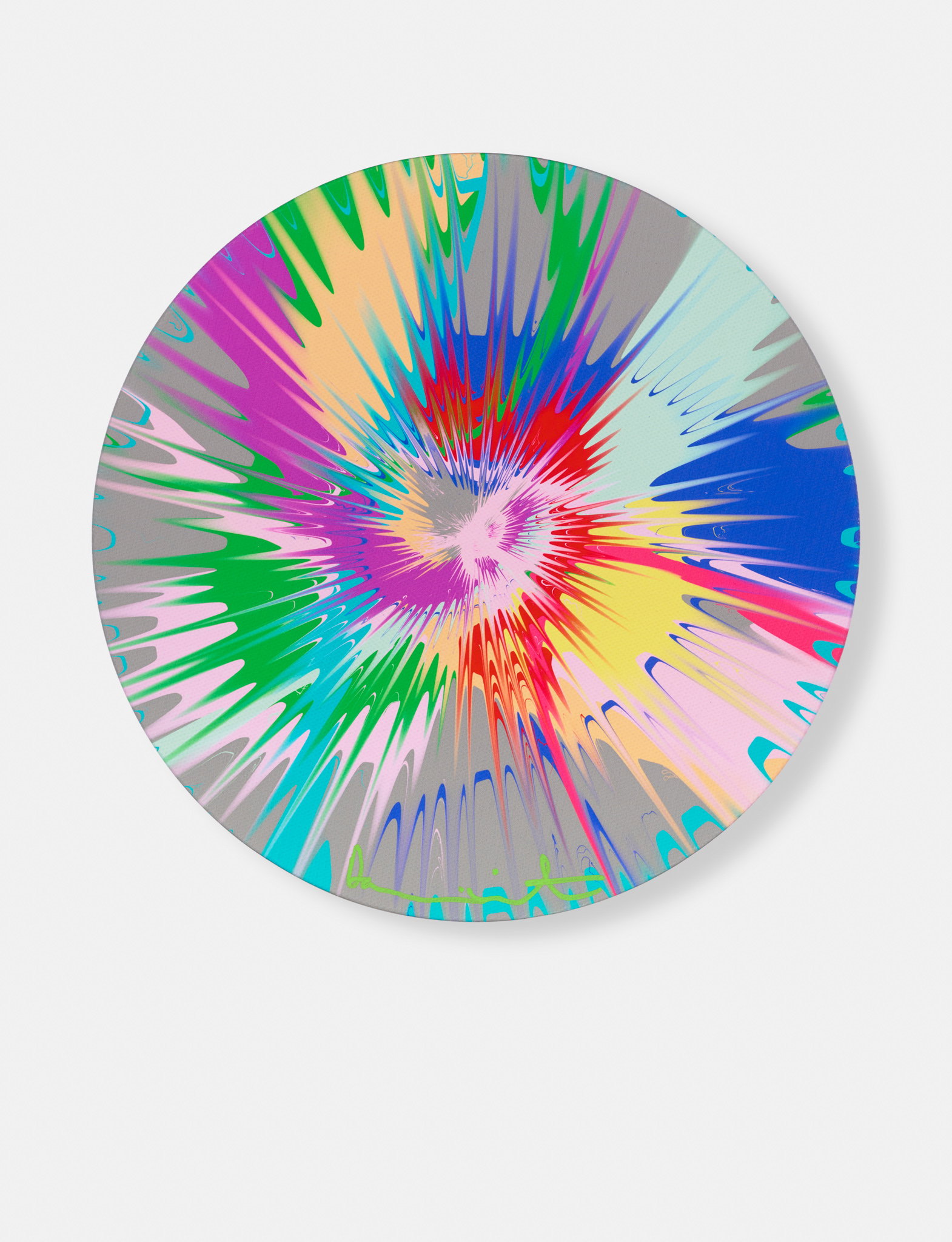 Beautiful, Almost Faultless, Full Affectionate, Yet Pure And Ingenuous Explosion Painting image #1 main image