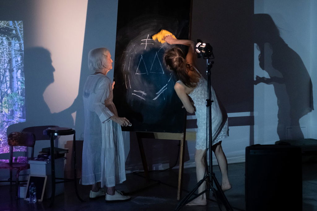 Joan Jonas and Eiko Otake: Drawing in Circles