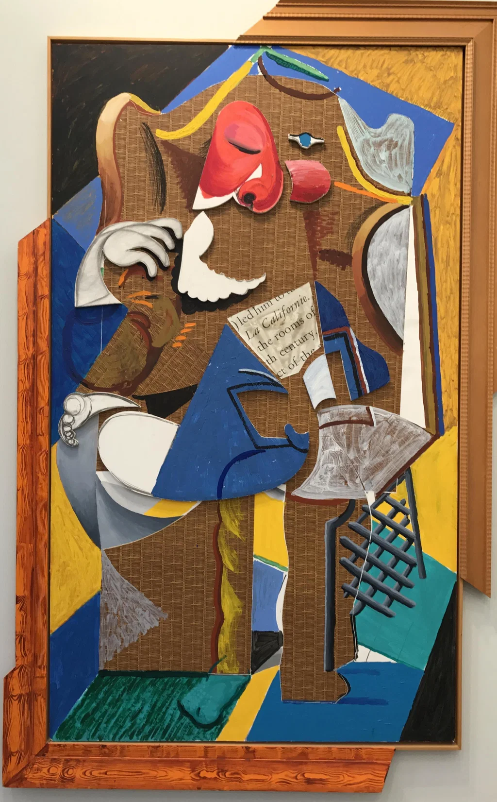 Henry Reading by David Hockney sold for $3.74m. Image courtesy of Sotheby's