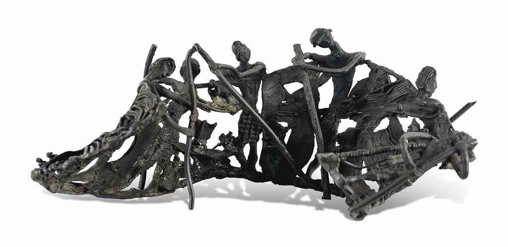 Untitled (the Storm) (1980). Sold for $162,400 in 2016. Image courtesy of Christie's